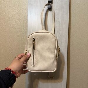 Chic Cream Backpack for Women